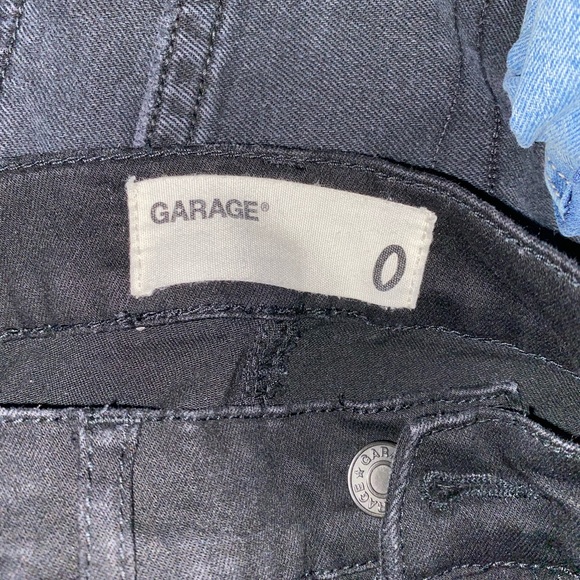 High Rise Denim Short - Jet Black - Picture 5 of 5
